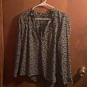 Button up long sleeve dress shirt